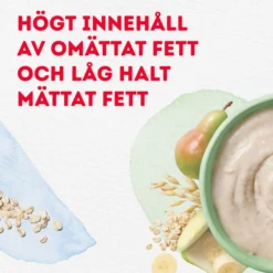 Semper Havregröt Mild & Naturell, 4 mån 480 g