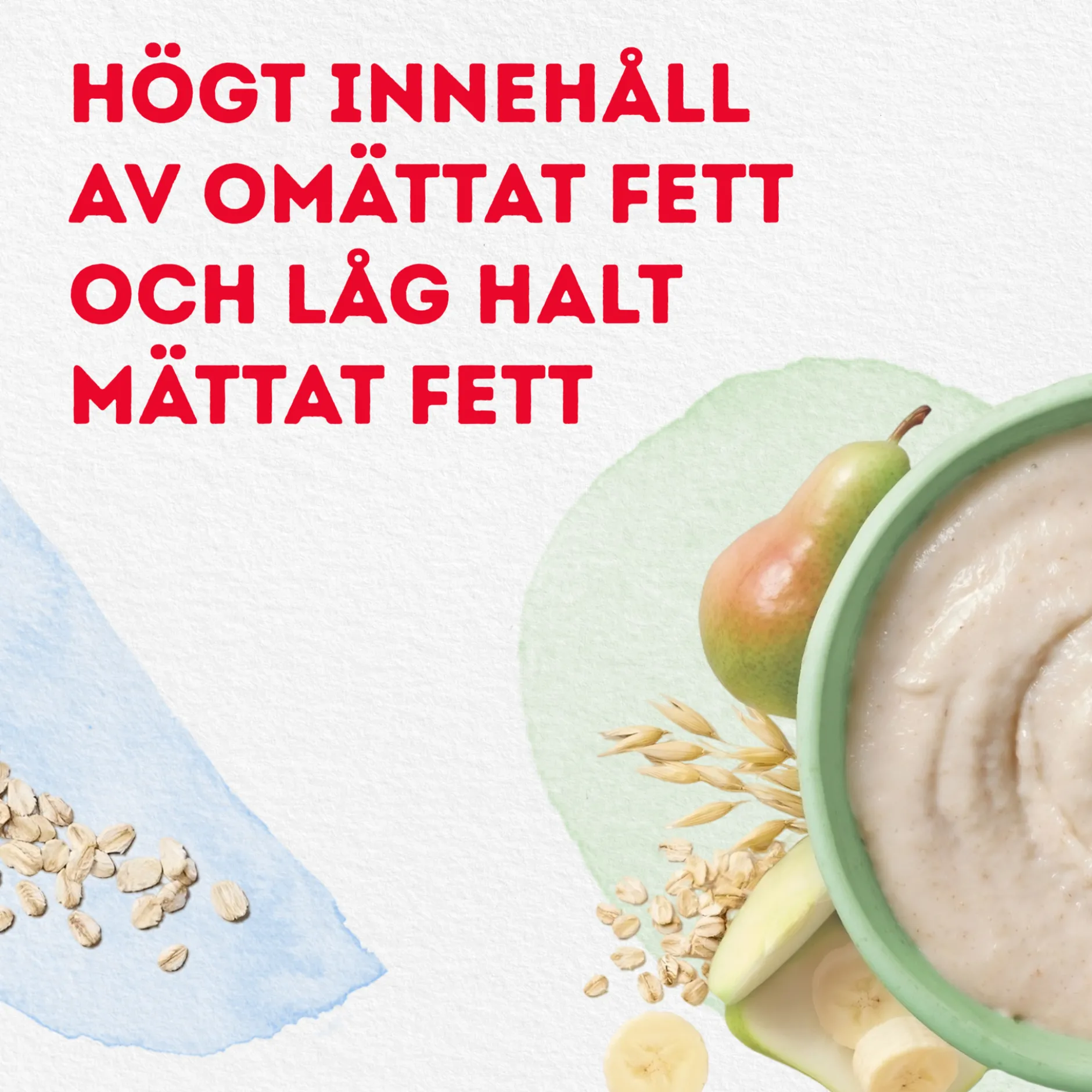 Semper Havregröt Mild & Naturell, 4 mån 480 g
