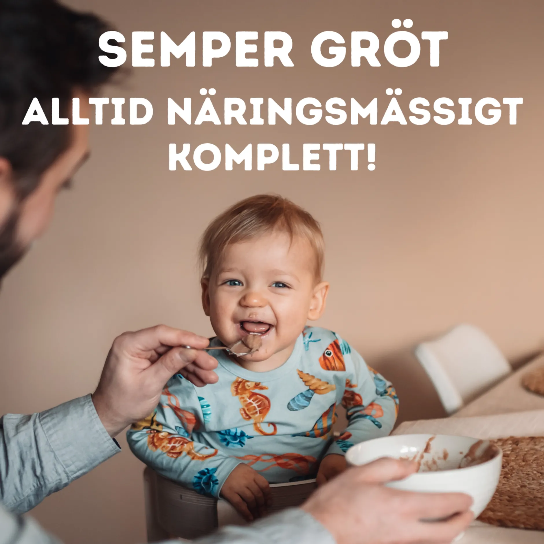 Semper Havregröt Mild & Naturell 480 g
