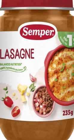 Semper Lasagne 1 år