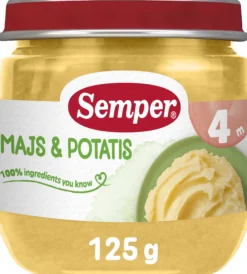 Semper Majs & Potatis från 4 månader 125 g