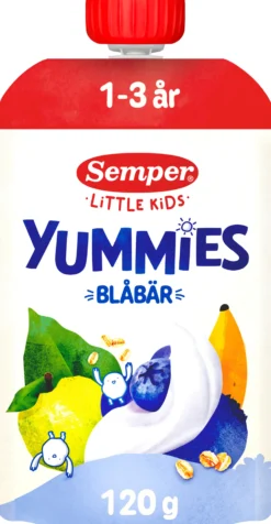 Semper Yummies Blåbär 1-3 år