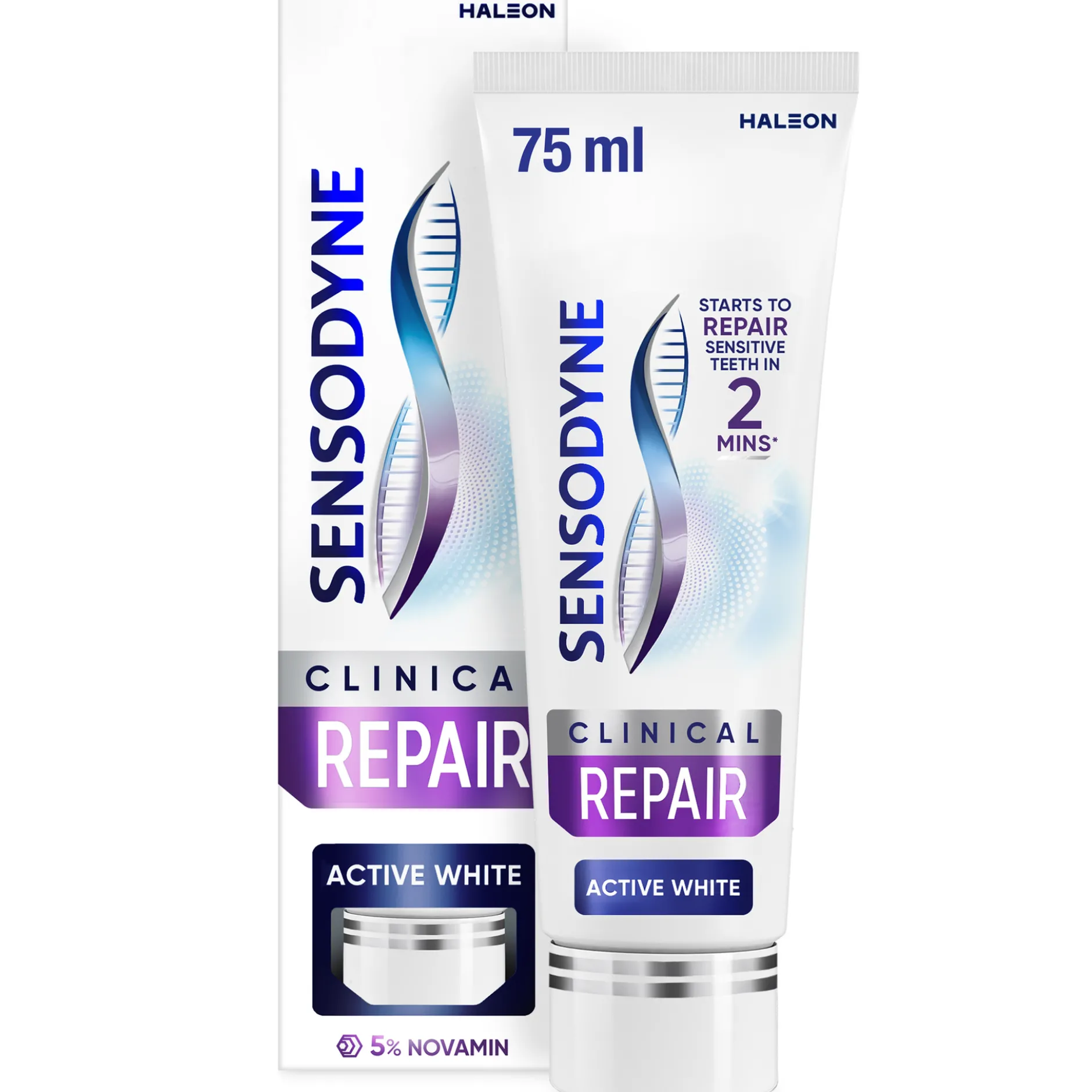 Sensodyne Clinical Repair Active White Tandkräm 75 ml