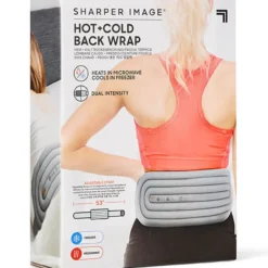 Sharper Image Compression Back Wrap Heated