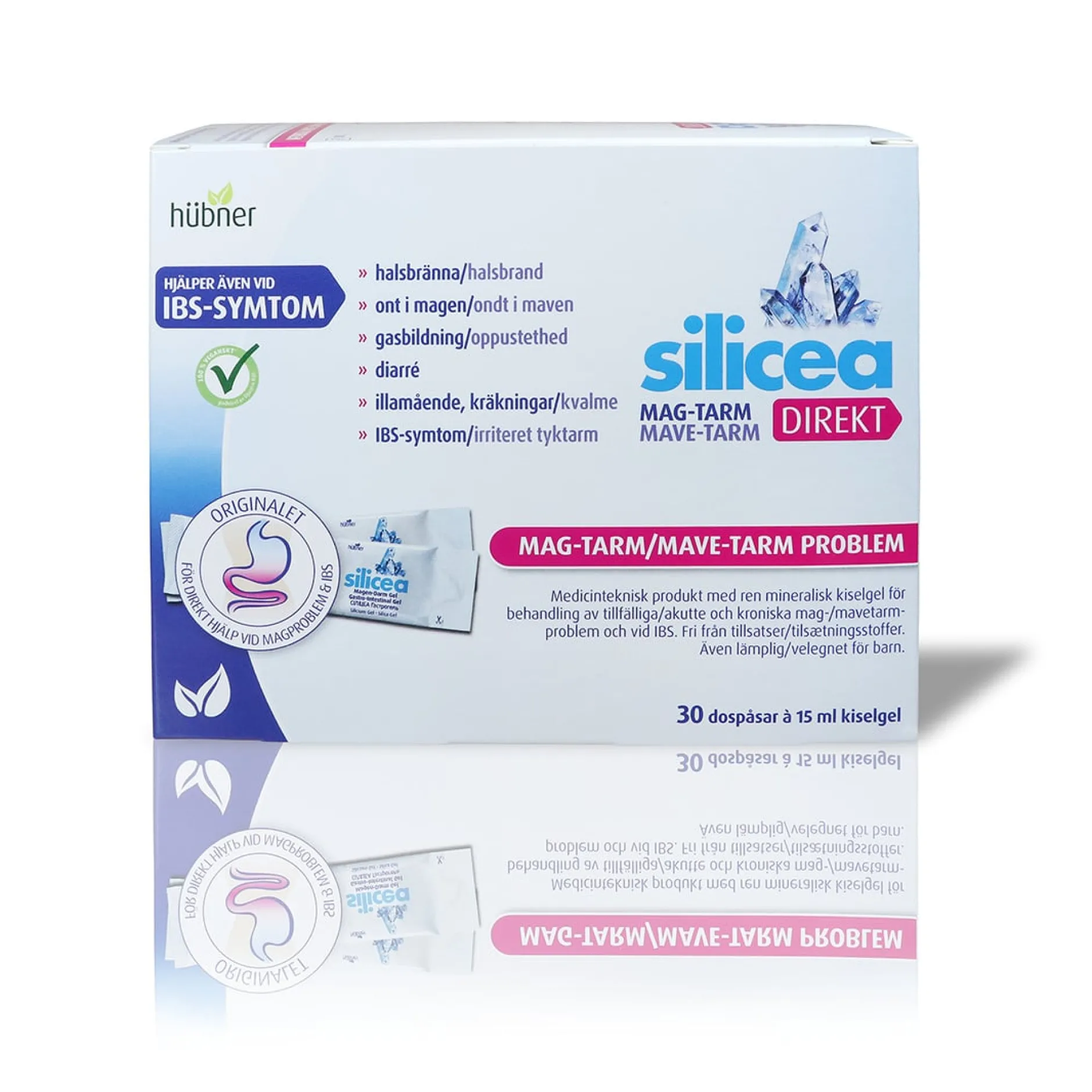 Silicea Mag-Tarm Direkt 30 dospåsar