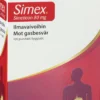 Simex Mot Gasbesvär Simetikon 80 mg 100 tuggtabletter