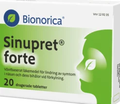Sinupret Forte Näsa & Bihålor 20 tabletter