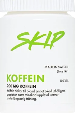 Skip Koffein 200 mg 100 tabletter