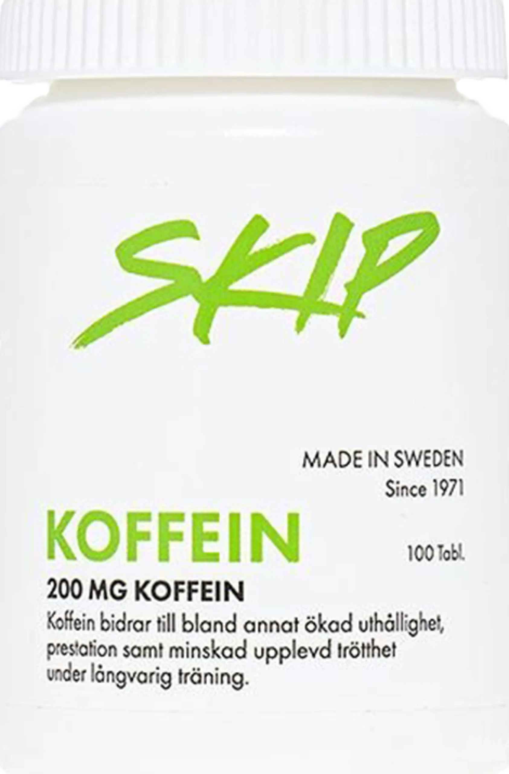 Skip Koffein 200 mg 100 tabletter