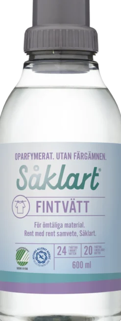 Såklart Fintvättmedel 600ml