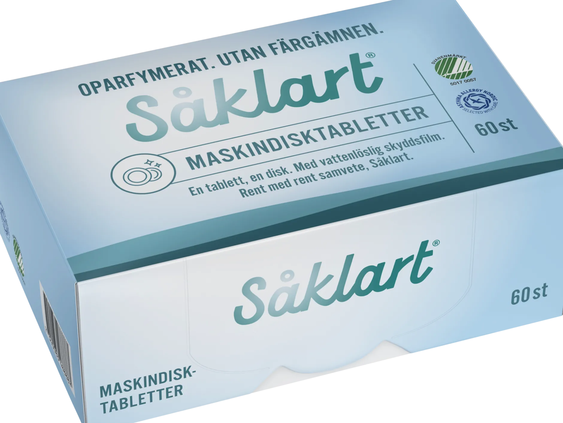 Såklart Maskindisktabletter 60 st