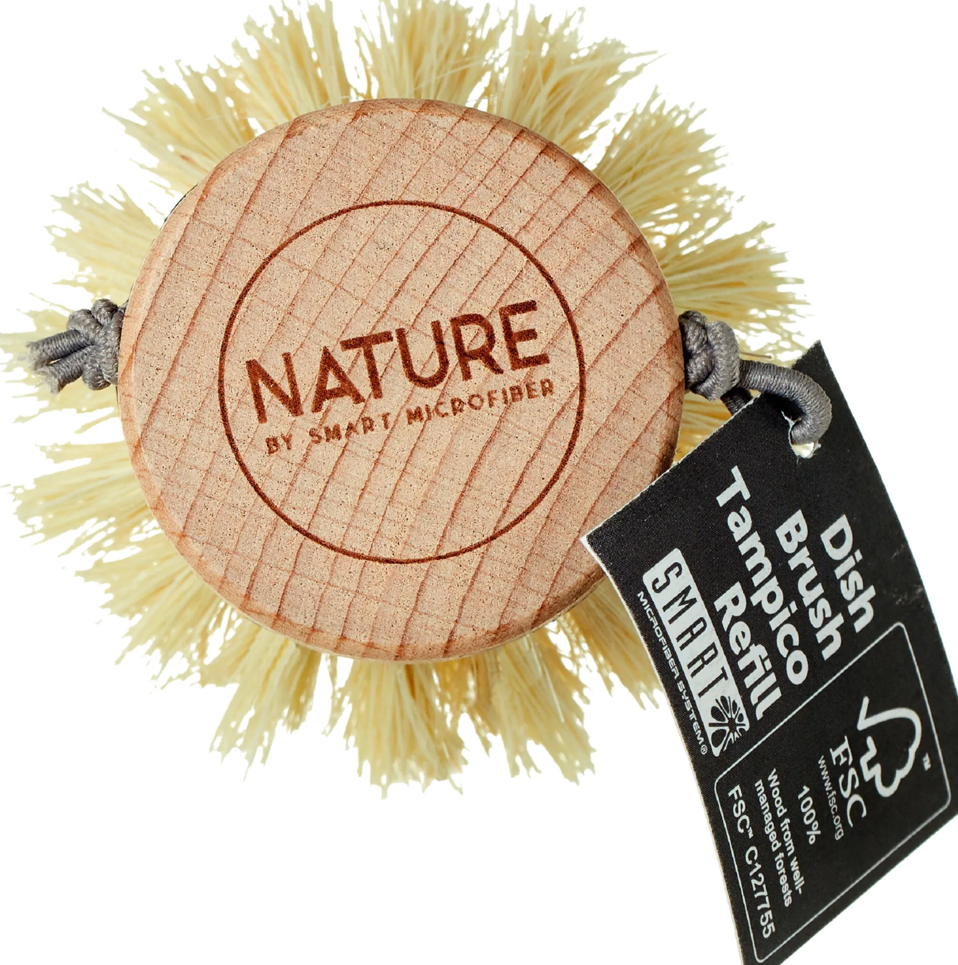 Smart Microfiber Diskborstshuvud Nature Soft Tampico Refill