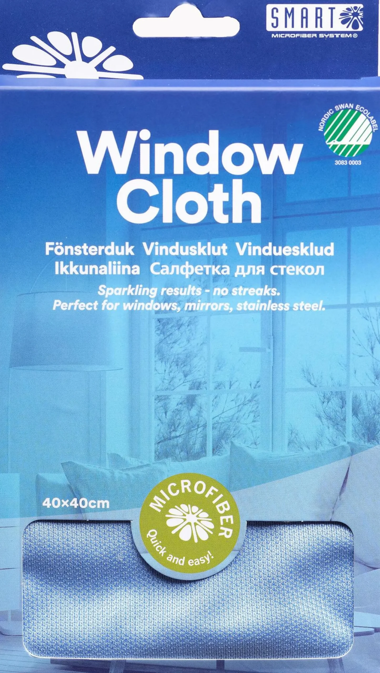 Smart Microfiber Fönsterduk