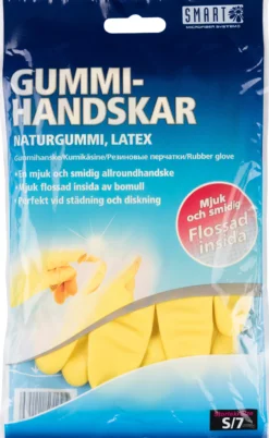 Smart Microfiber Gummihandske 7/S 1 par
