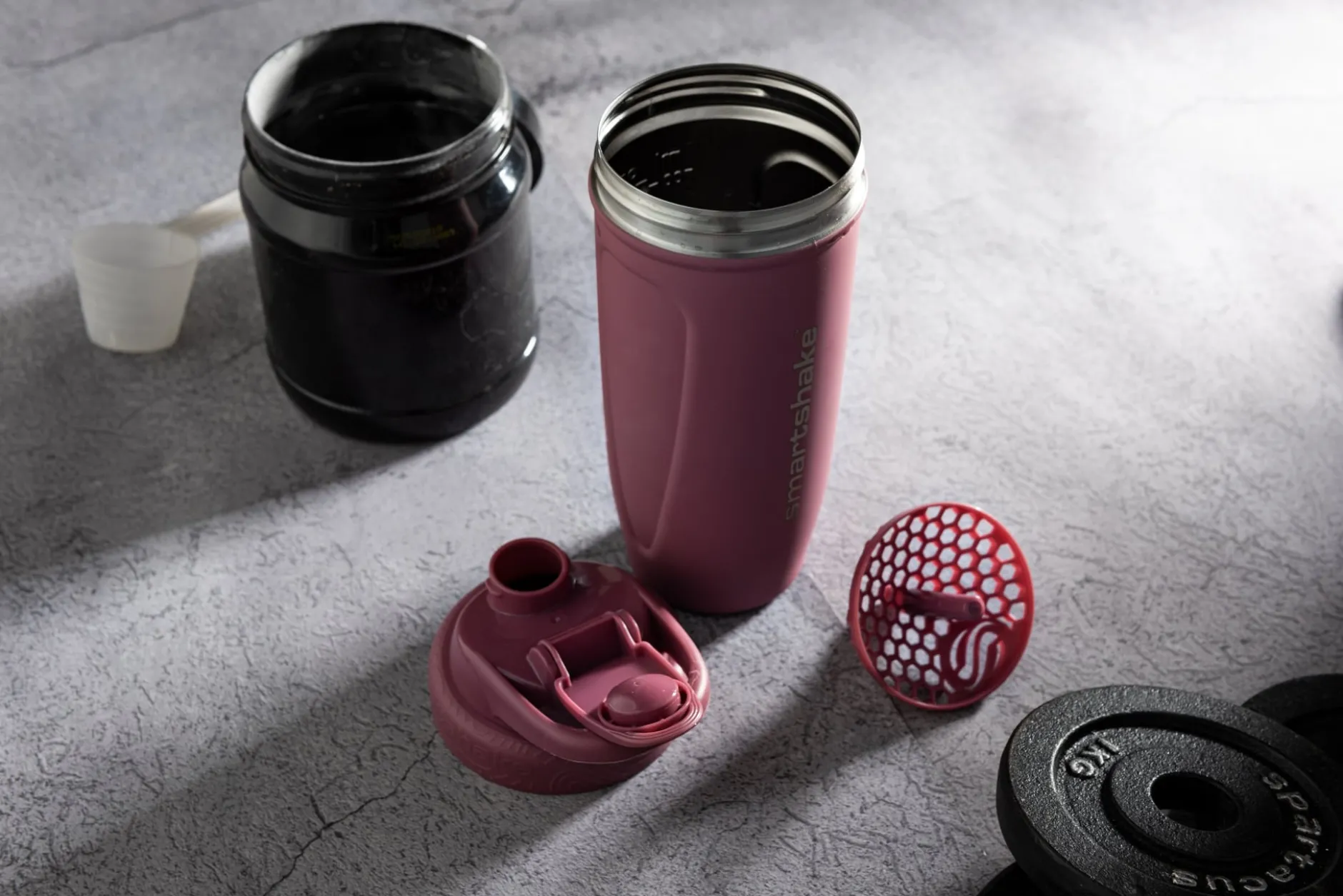 Smartshake Reforce Stainless Steel Deep Rose 900 ml