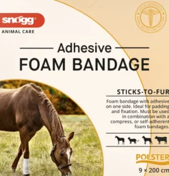 Snögg Animal Foam Bandage Adhesive 9cm x 2 m