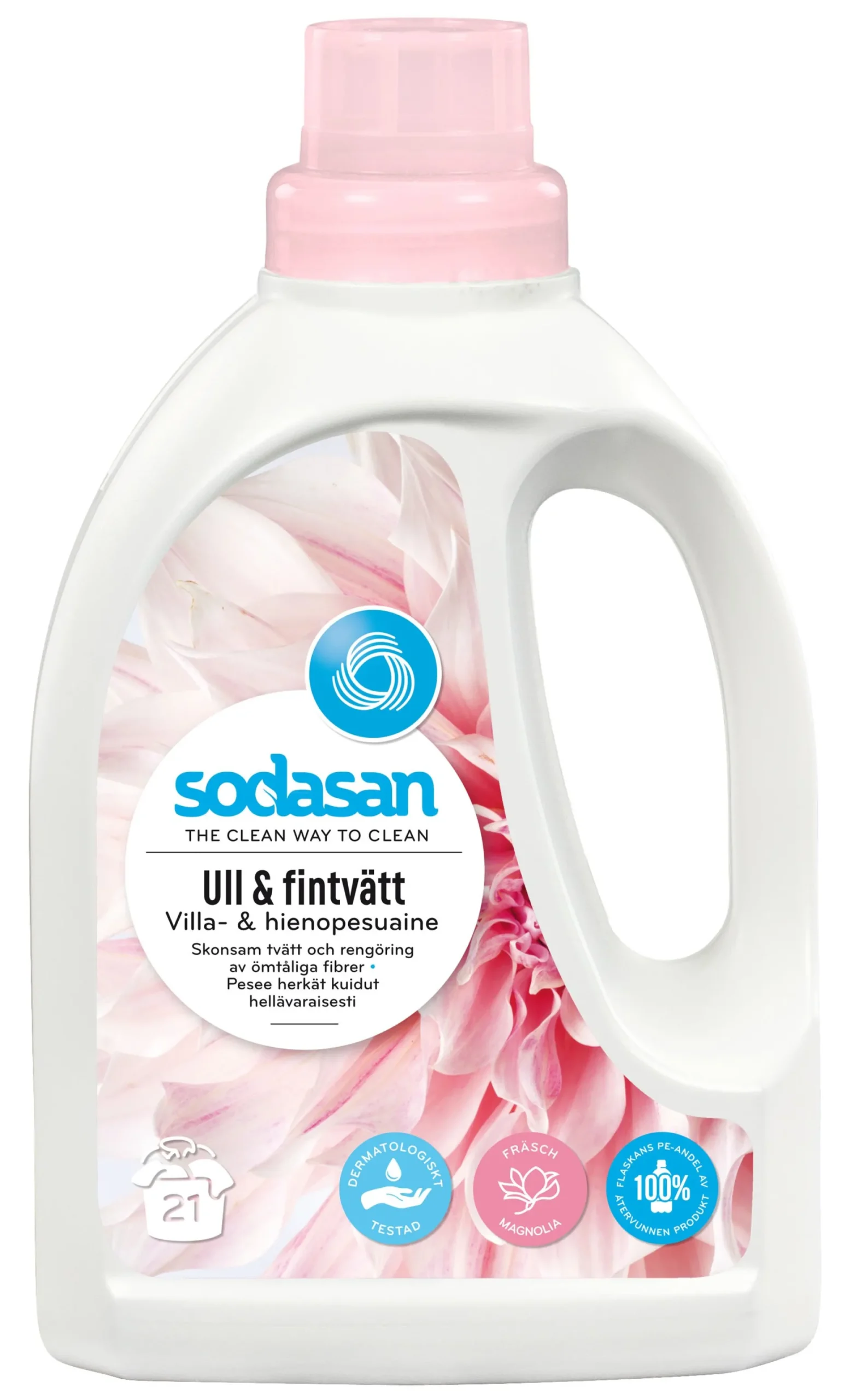 Sodasan Tvättmedel Ull & Fintvätt 750 ml