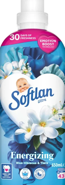Softlan Sköljmedel Blue Hibiscus & Tiare 650 ml