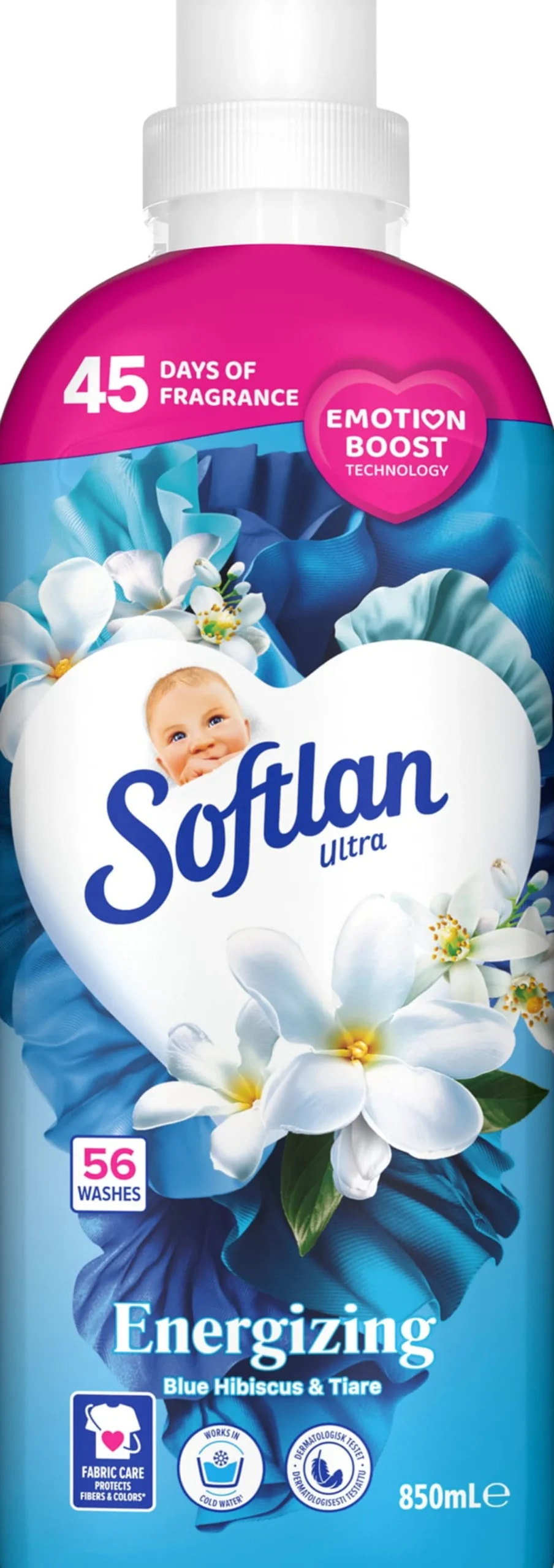 Softlan Sköljmedel Fresh Blue Hibiscus