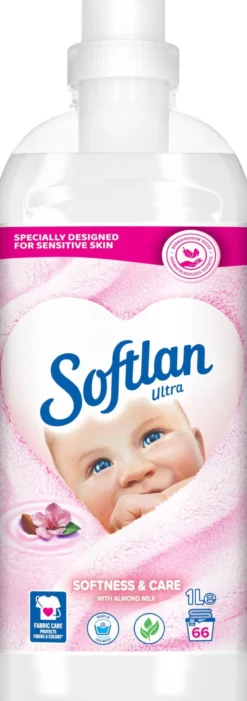 Softlan Sköljmedel Softness & Care 1 liter