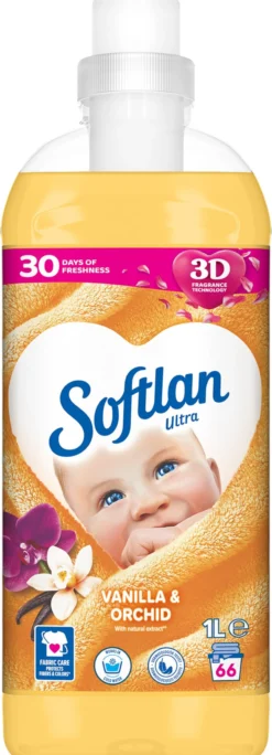 Softlan Sköljmedel Vanilla & Orchid 1 liter