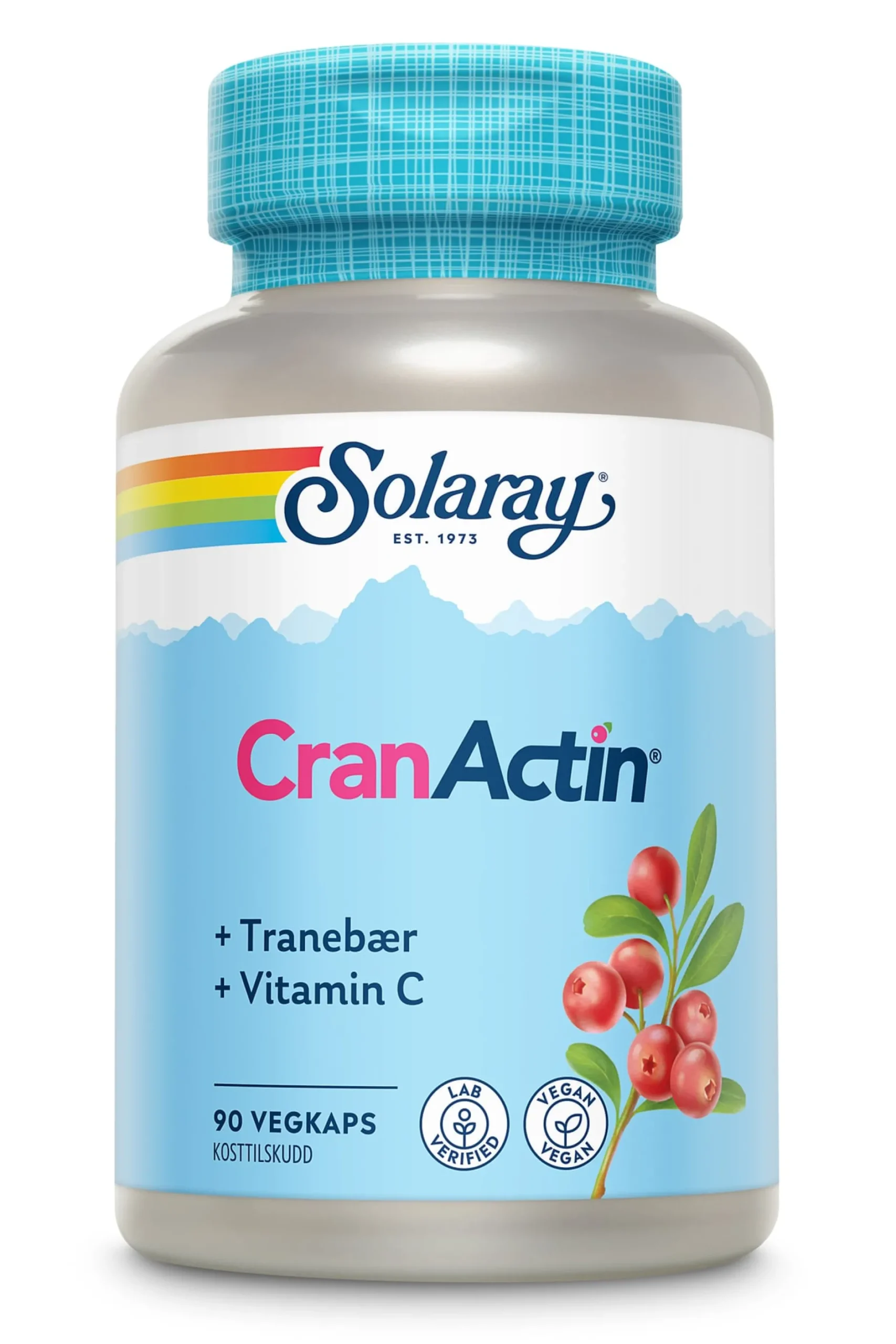 Solaray CranActin 90 kapslar