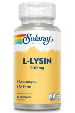 Solaray L-lysin 60 kapslar