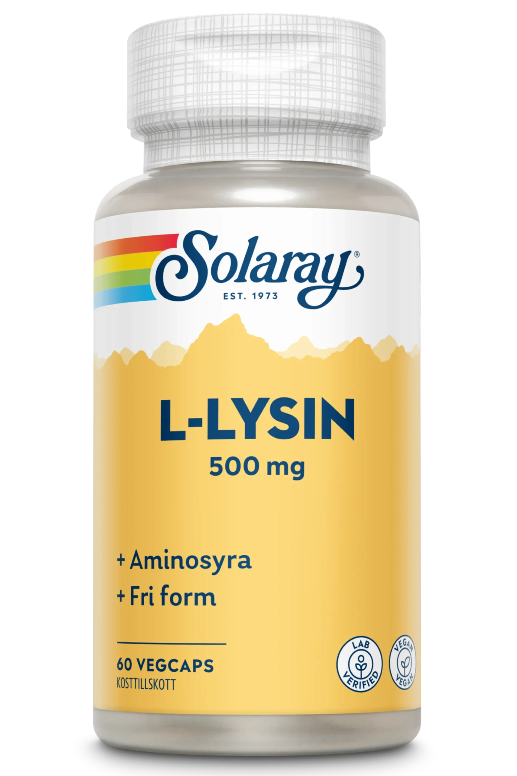 Solaray L-lysin 60 kapslar