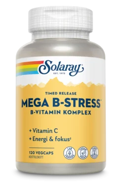 Solaray Mega B-Stress 120 kapslar
