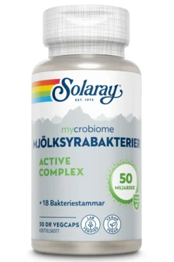 Solaray Mycrobiome Active Complex 30 DR-kapslar