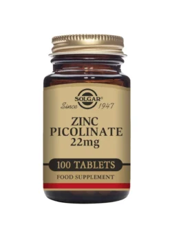 Solgar Zinc Picolinate 22 mg 100 tabletter