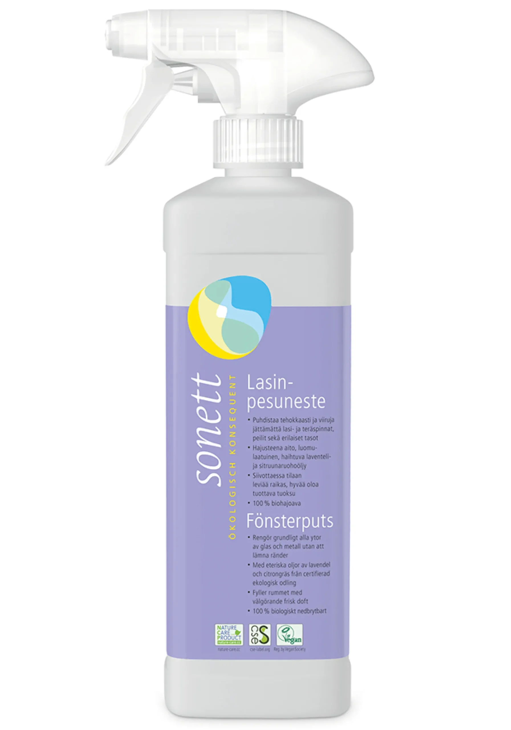 Sonett Glasrent Fönsterputs Spray 500 ml
