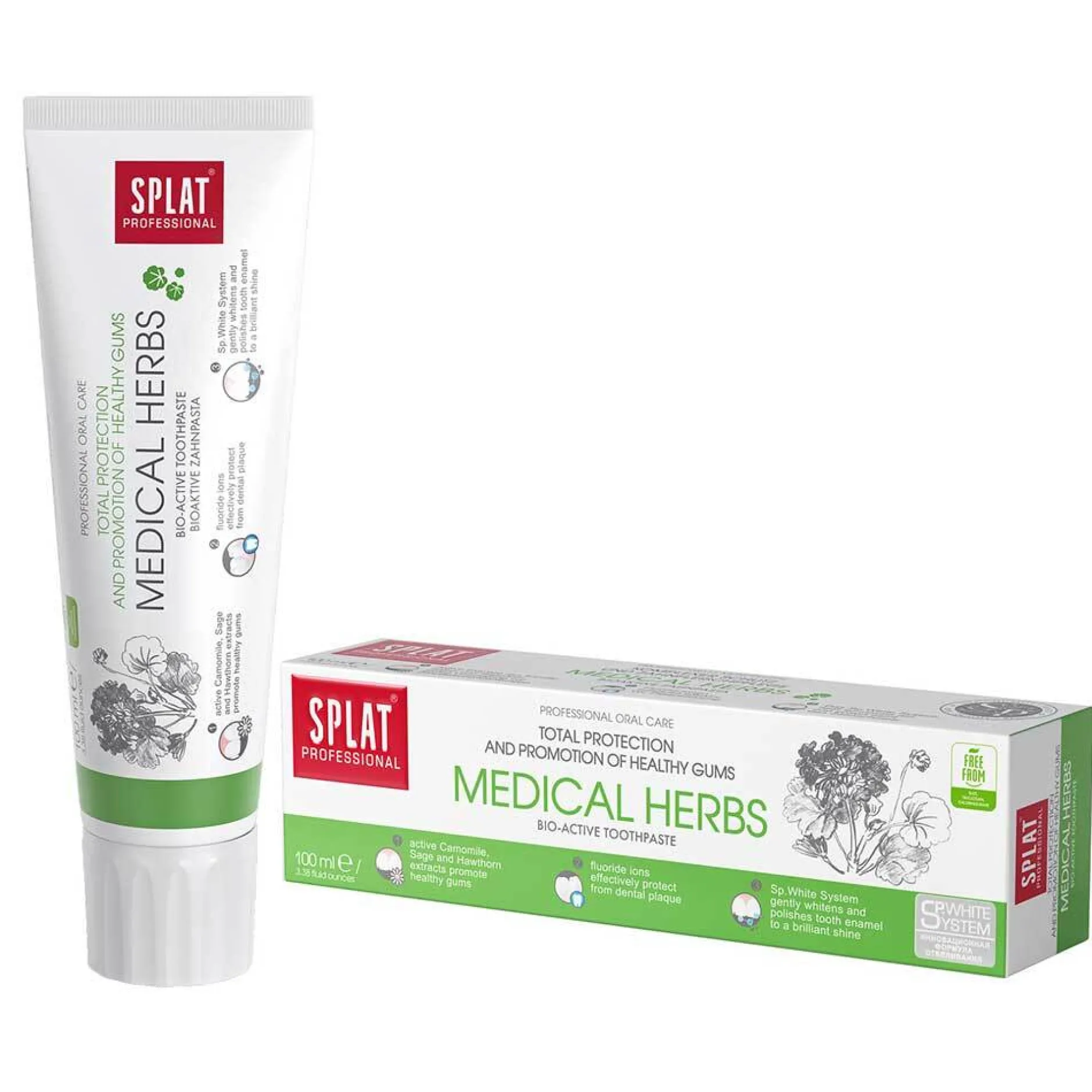 Splat Medical Herbs Tandkräm 100 ml
