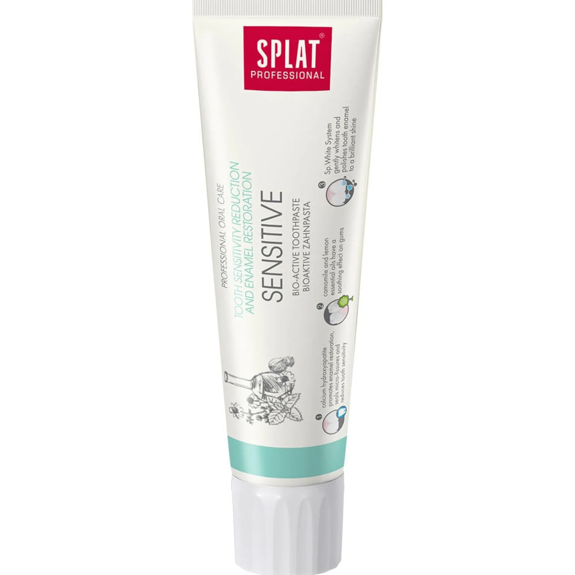 Splat Sensitive Hydroxiapatit Tandkräm 100 ml