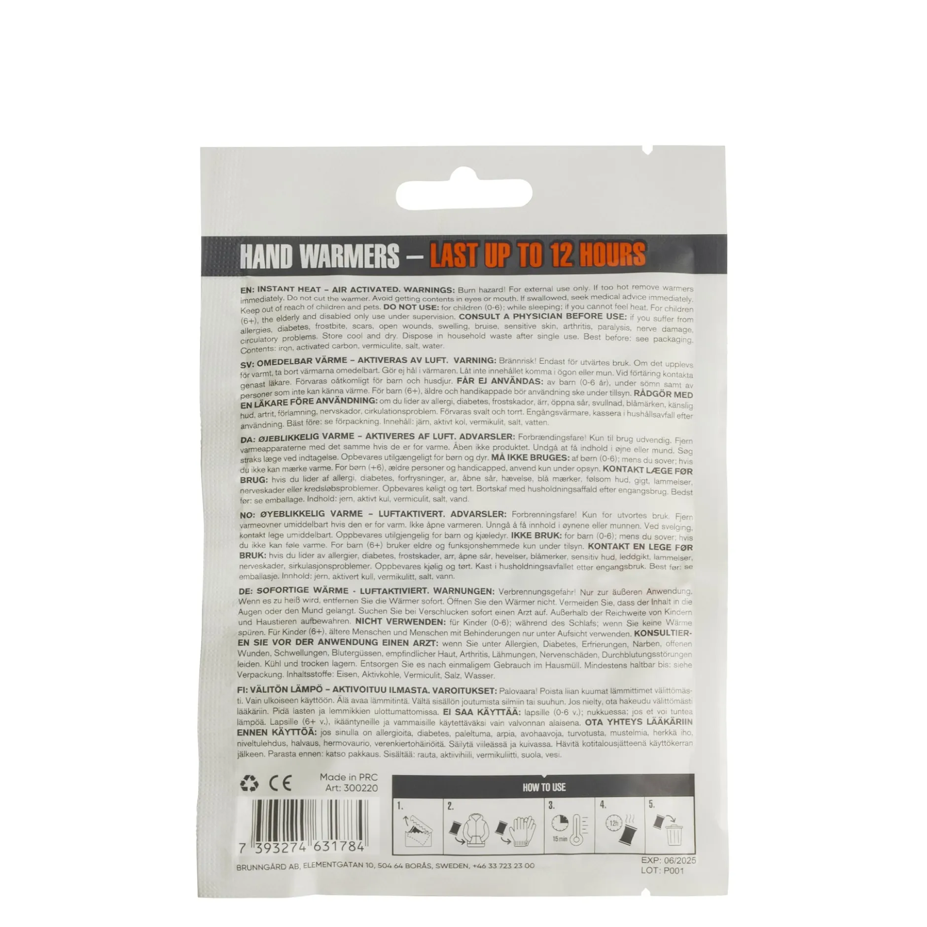 Springyard Hand Warmers One Size 2 st