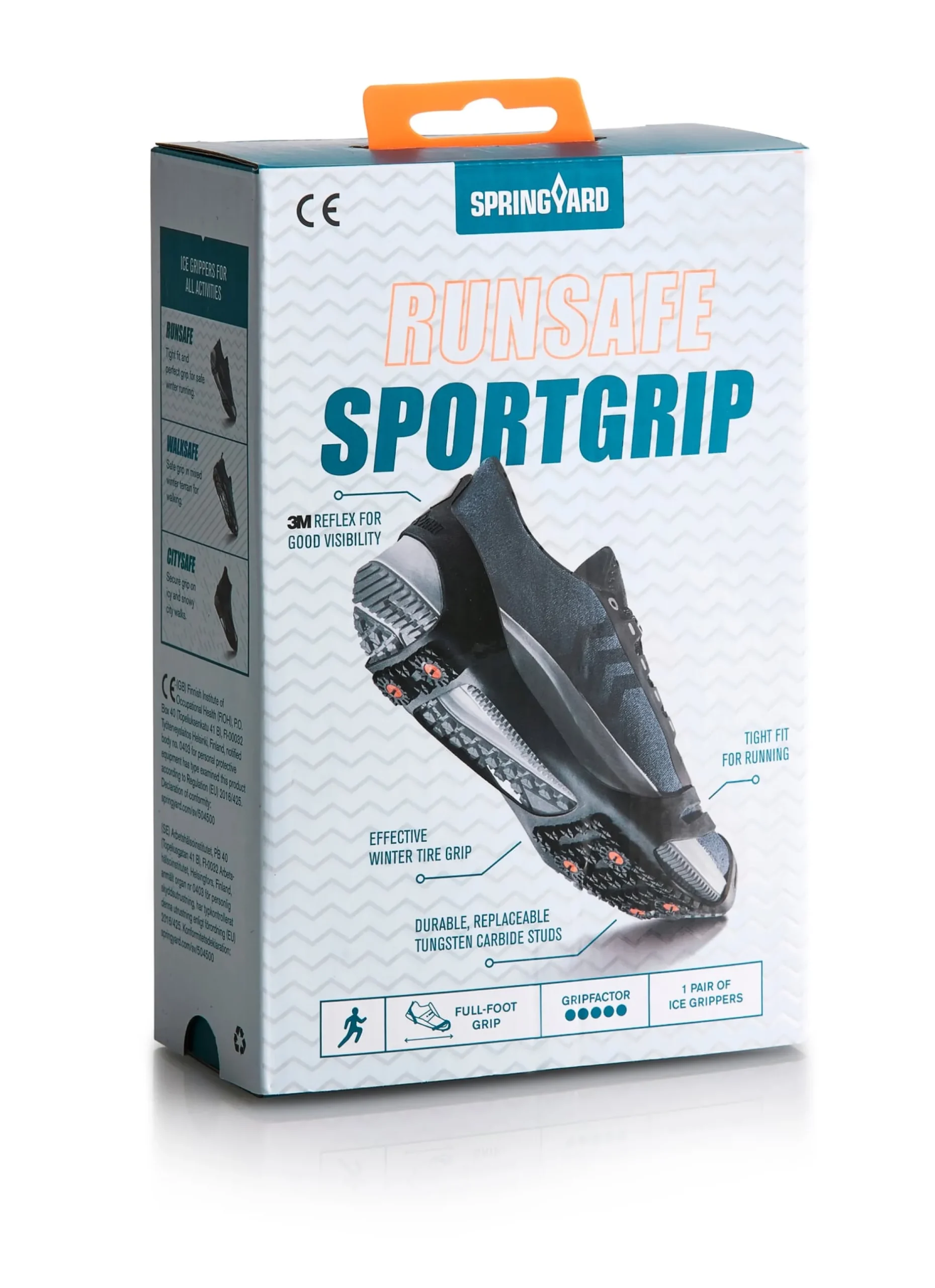 Springyard SportGrip Runsafe Broddar Stl 35-38