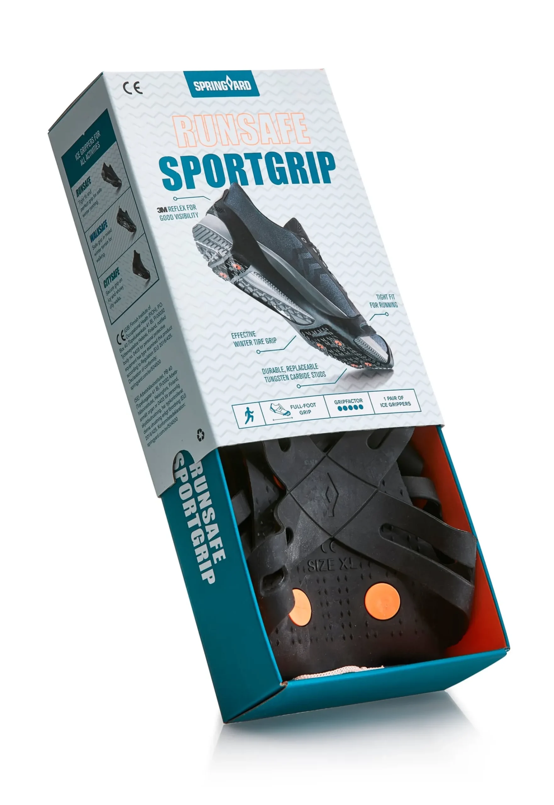 Springyard SportGrip Runsafe Broddar Stl 35-38