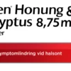 Strefen Honung & Eukalyptus Sugtabletter 8,75 mg 16 st