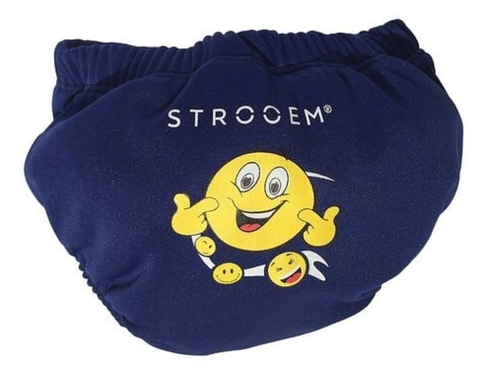 Strooem Nappy Smiley Racer Navy one size 3-24 mån