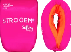 Strooem Softies Foam Swim Armbands Pink/Orange 0-2 år upp till 15 kg