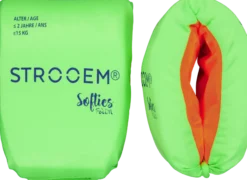 Strooem Softies Foam Swim Armbands Lime/Orange 0-2 år upp till 15 kg