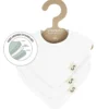 Stuckies Högabsorberande dregglisar White 3-pack