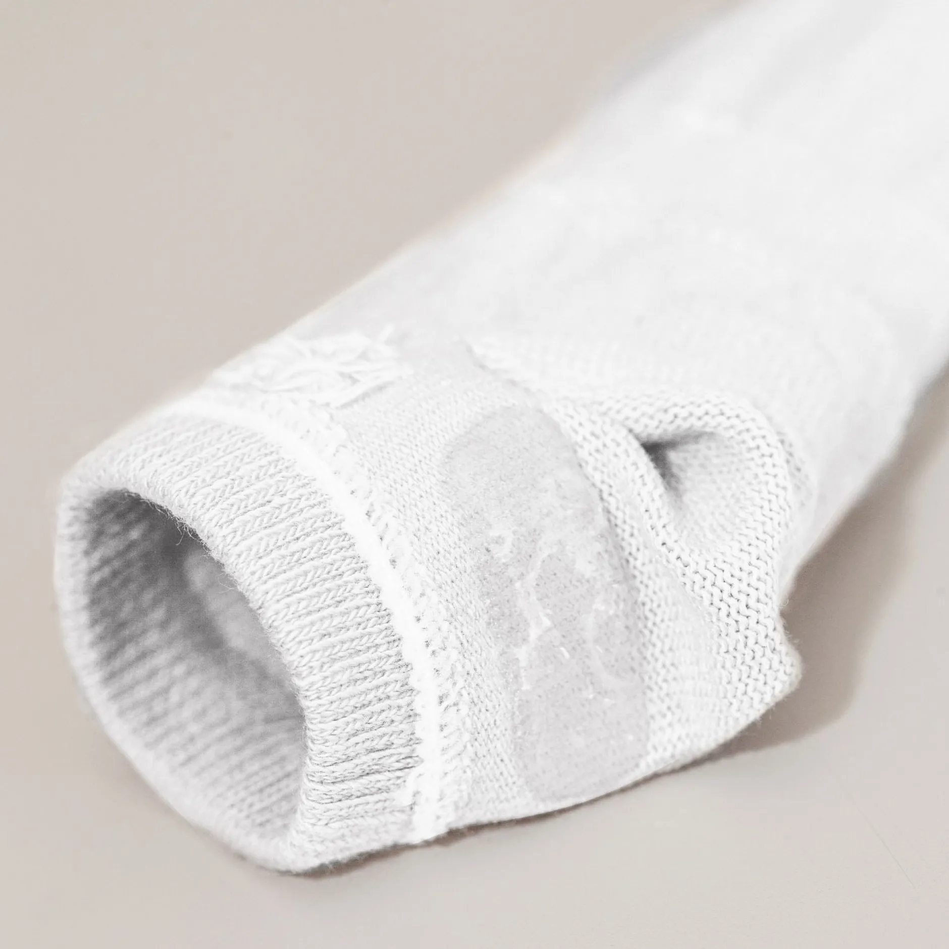 Stuckies Sneaker Socks White 22/24 Anti-Slip