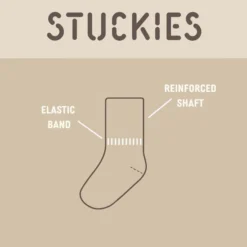 Stuckies Strumpor för nyfödd Doe 4-pack