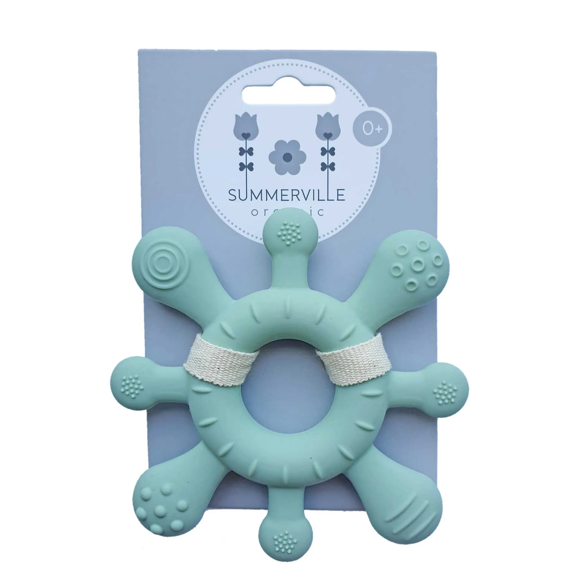 SUMMERVILLE organic Bitleksak Korall Cameo Green 1 st