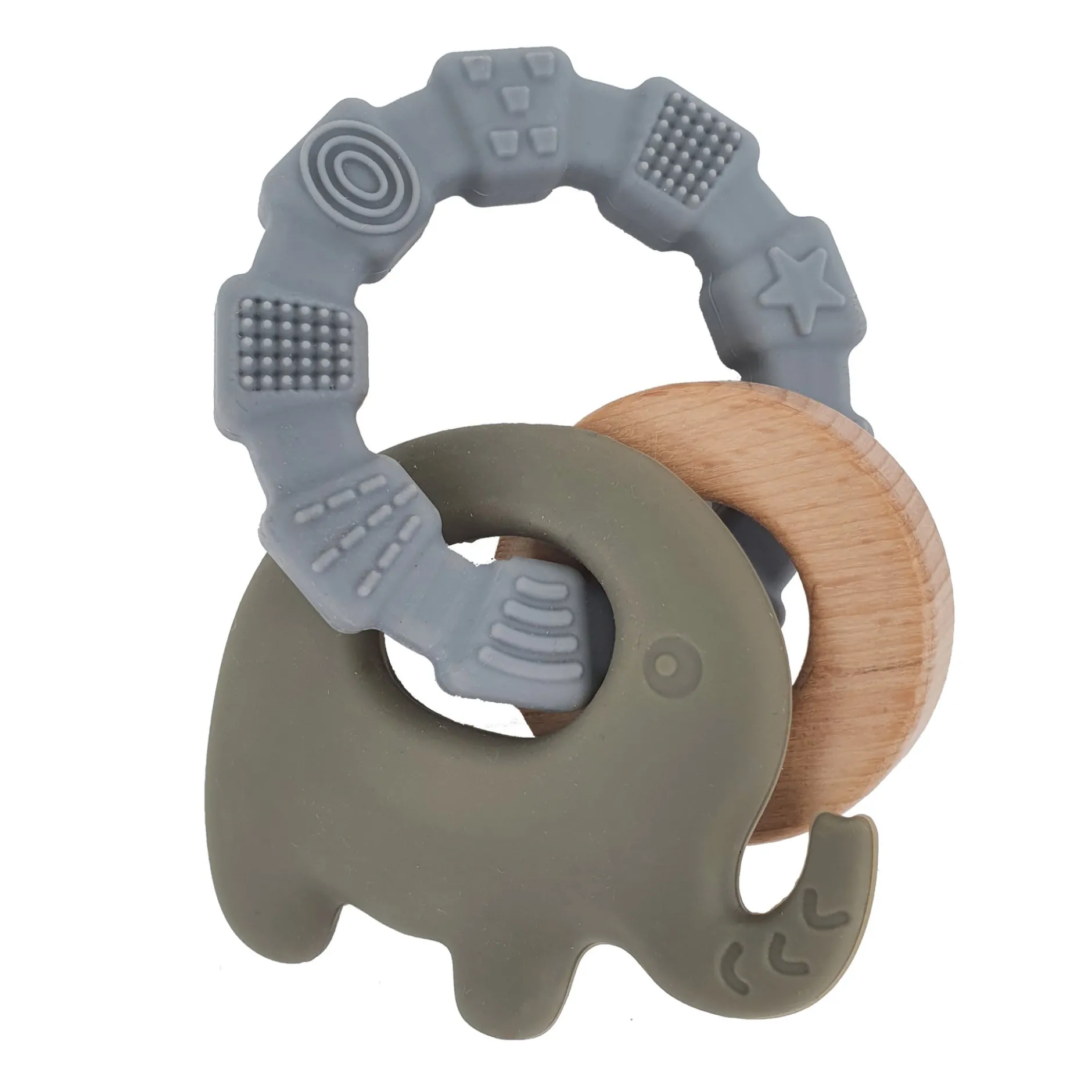 SUMMERVILLE organic Bitleksak Elefant Grön 1 st