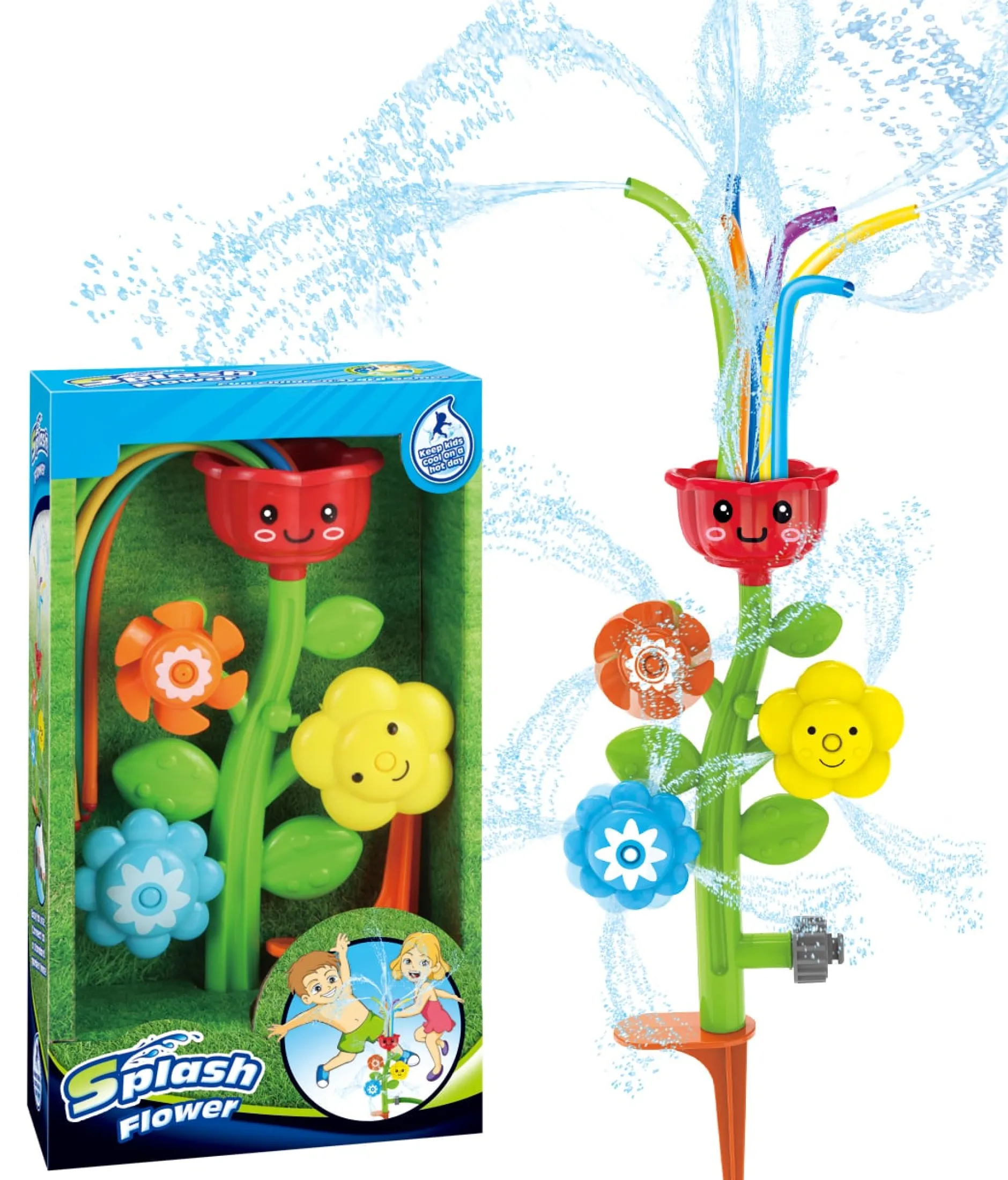 Suntoy Vattenspridare Färgglad Blomma