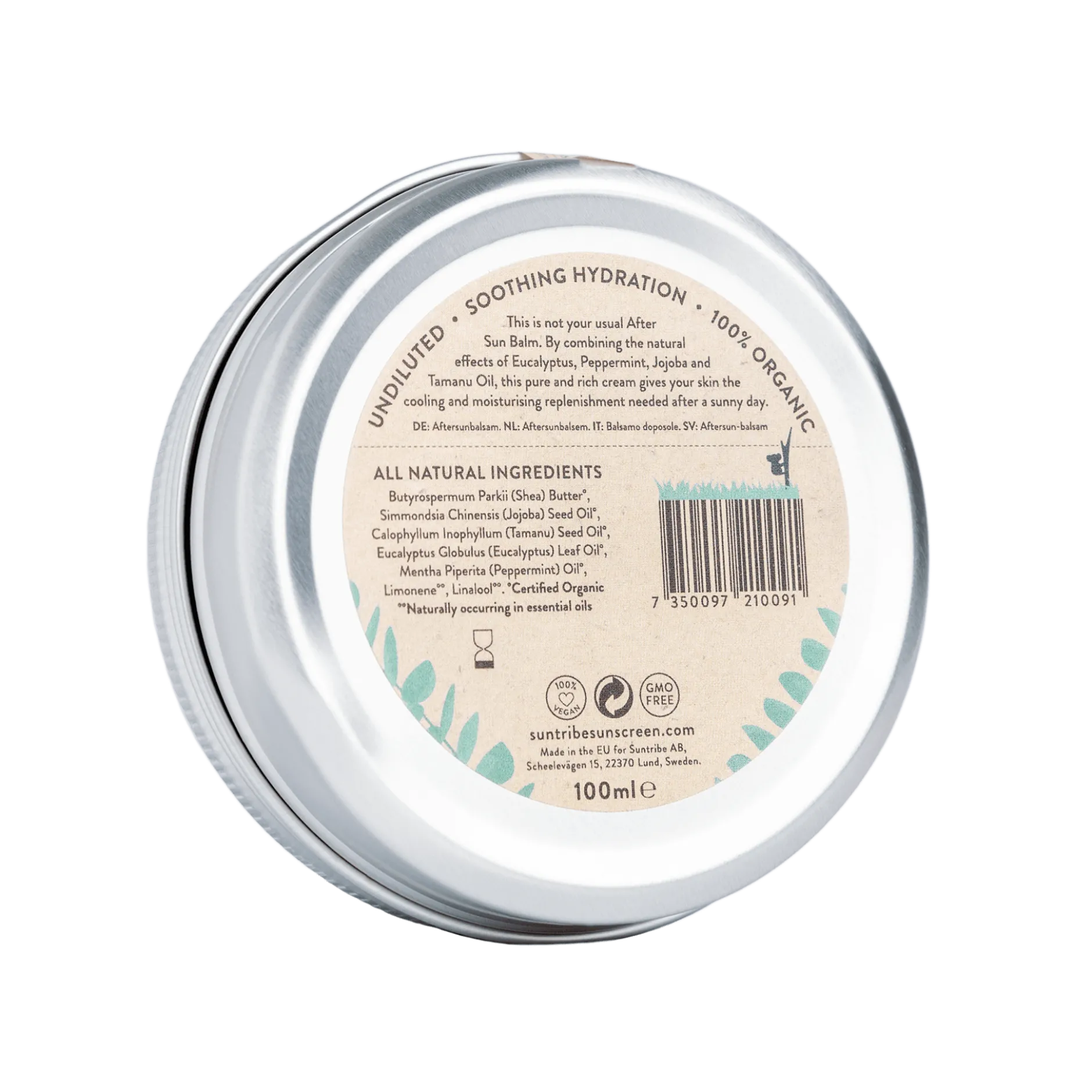 Suntribe All Natural After Sun Balm Eucalyptus & Jojoba 100ml