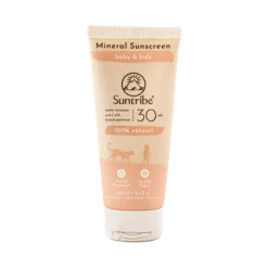 Suntribe All Natural Mineral KIDS Vanilla Sunscreen SPF30 100ml