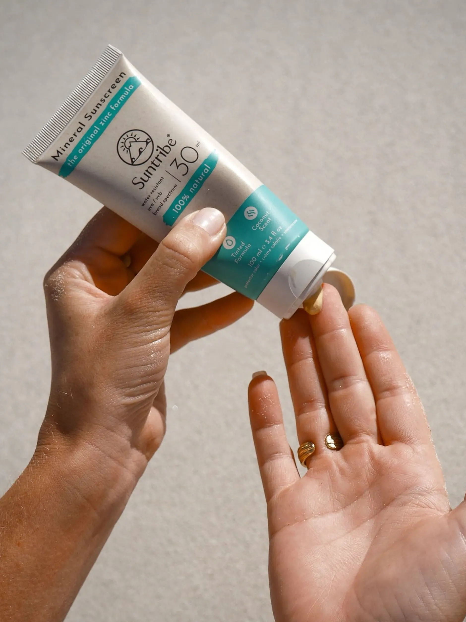 Suntribe All Natural Mineral Body & Face Sunscreen SPF30 100ml